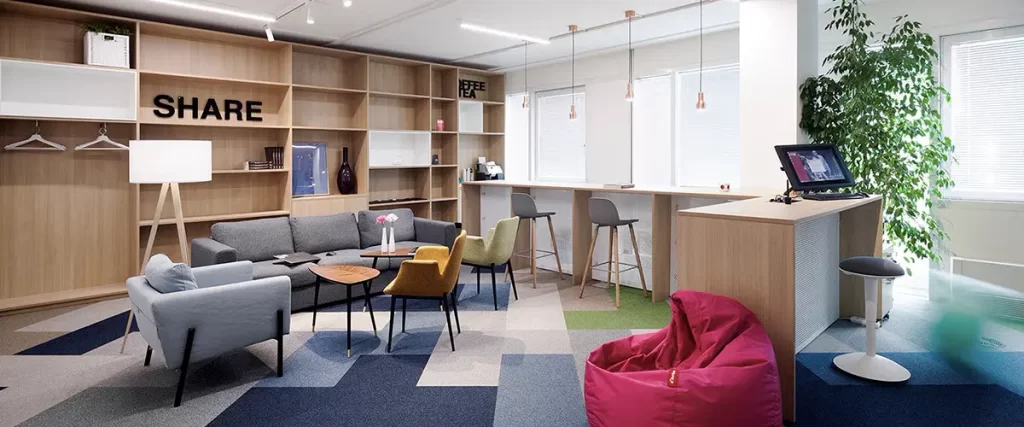commercial space interior